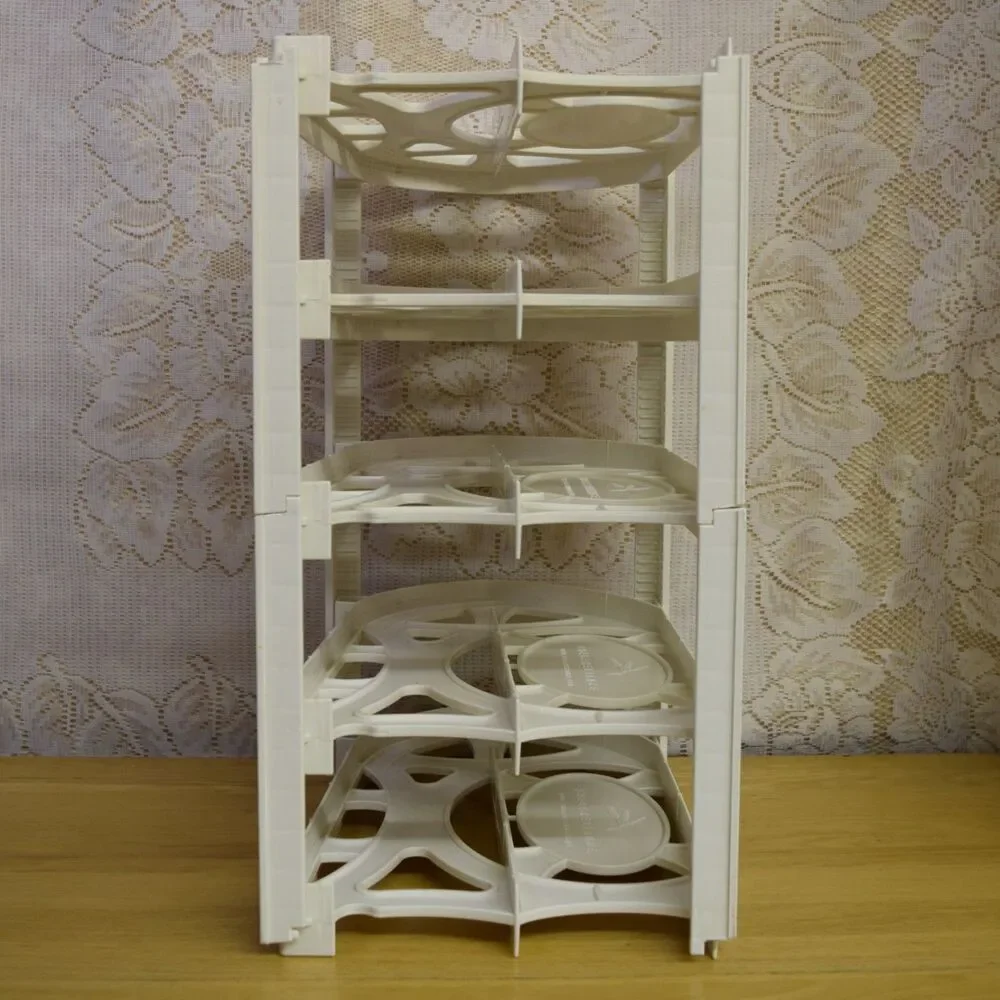 Shelf Reliance 5 Panel ASSEMBLED Pantry Shelving Organizer Canned Goods Cans